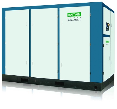 開山兩級(ji)壓縮節能空壓(yā)機案例