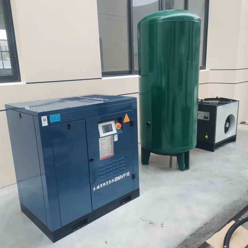 開山空壓(ya)機在玻璃幕牆(qiáng)生産過程中的(de)運用情況